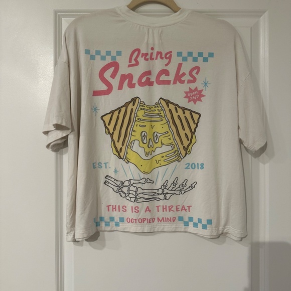 Octopied Mind Snacks T-Shirt - Picture 5 of 6